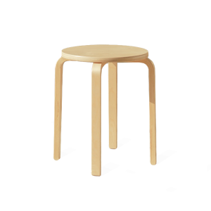 Brown Circle Stool